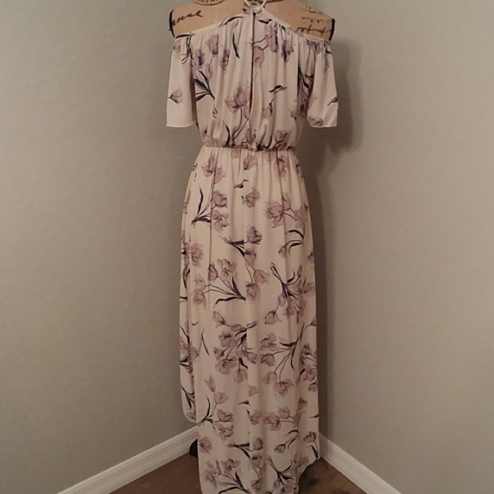 Last One! Floral high/low dress - Picture 4 of 8